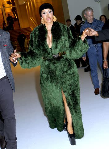 <p>River Callaway/WWD via Getty</p> Cardi B