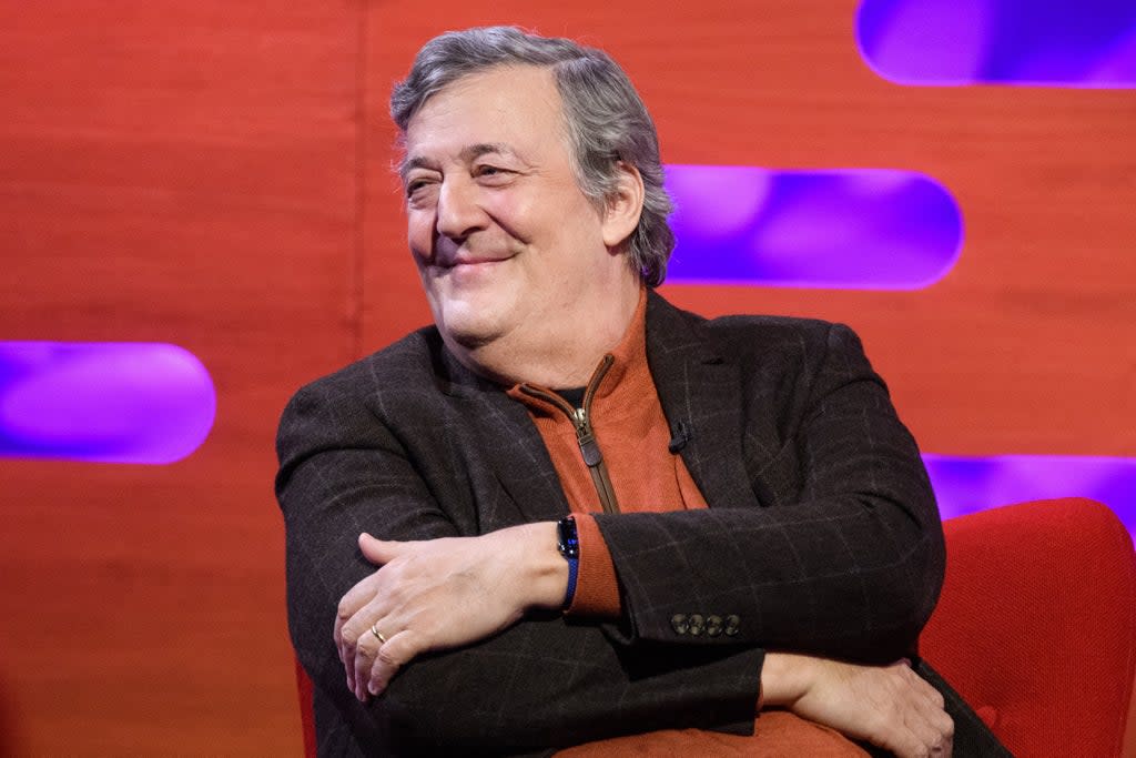 Stephen Fry has voiced support for the Extinction Rebellion protests (BBC/PA) (PA Archive)