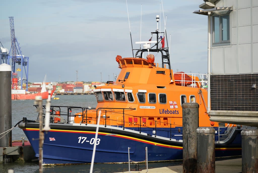 The search operation involved the RNLI, Coastguard and Border Force   (PA)