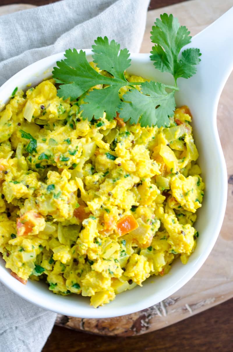 Indian-Style Scrambled Eggs (Egg Bhurji) 