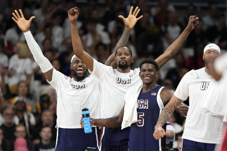 2024 Olympics schedule Aug. 8 Men's basketball semifinals, Noah Lyles