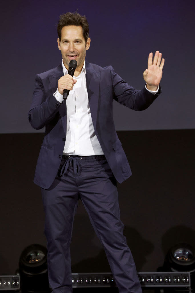 Paul Rudd onstage