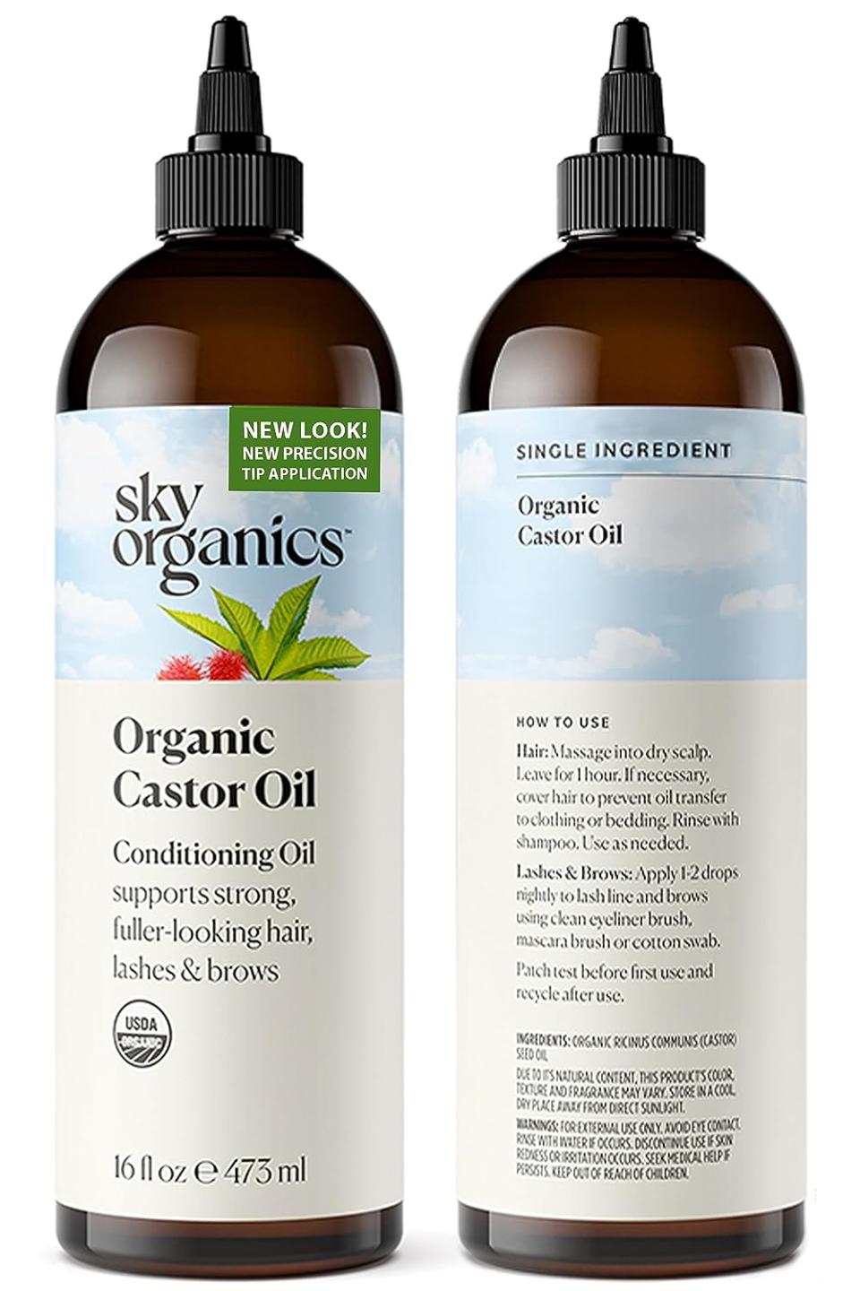 Sky Organics Organic Castor Oil