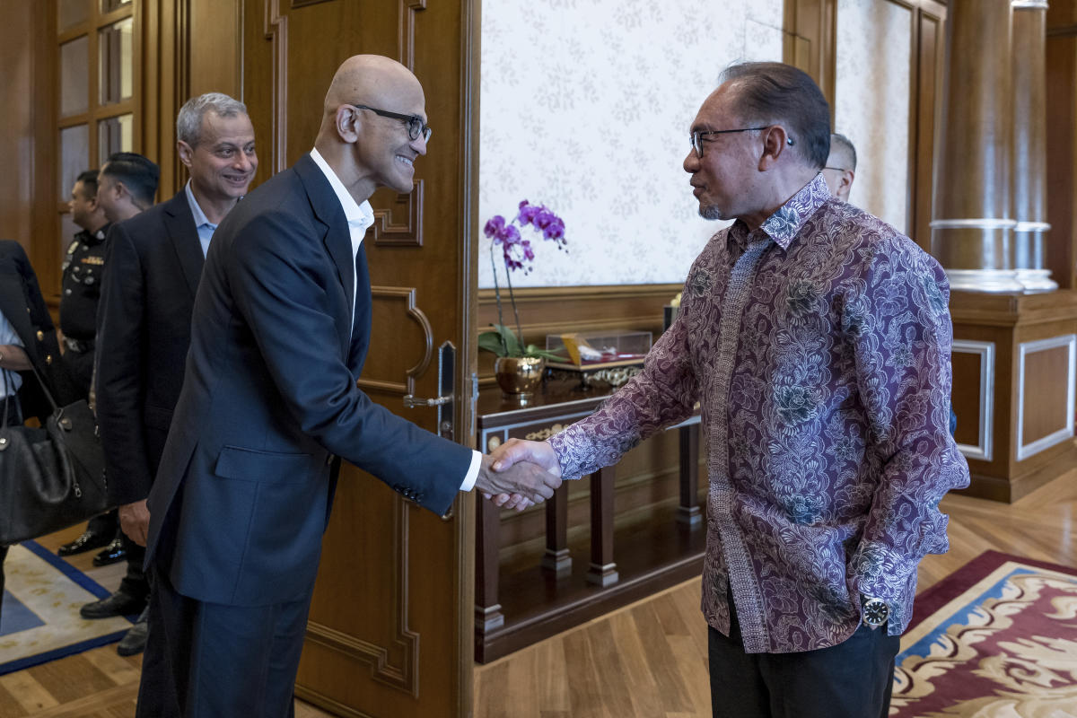 Microsoft to invest .2 billion in cloud and AI services in Malaysia