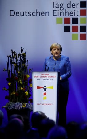 Germany celebrates 29th anniversary of reunification in Kiel