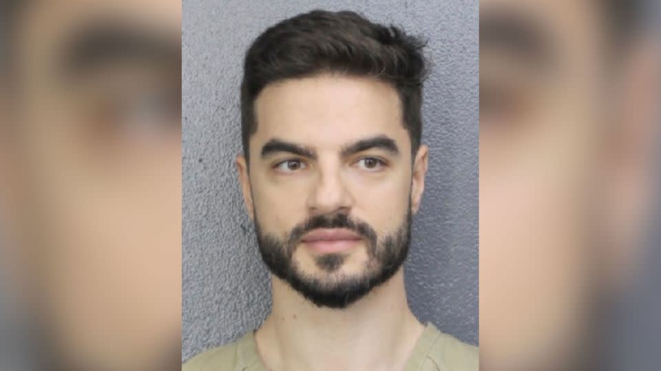 David Knezevich, 36, of Fort Lauderdale, Florida, is in federal custody for his alleged involvement in his wife’s kidnapping, according to the FBI. - Broward County Sheriff's Office