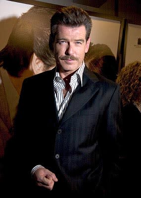 Pierce Brosnan at the New York premiere of New Line's Laws of Attraction