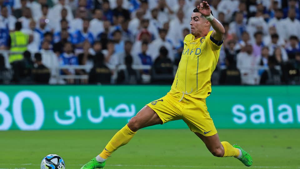 Ronaldo's Al-Nassr lost to Al-Hilal. - Stringer/Reuters