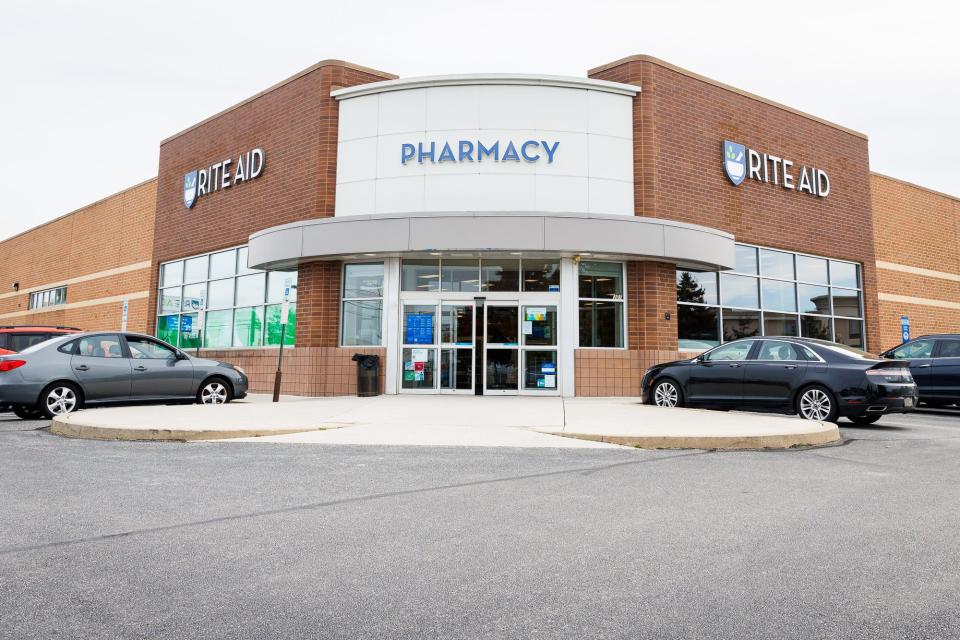 Rite Aid #12999, on the 300 block of Eisenhower Drive, is one of 39 Rite Aid locations that were listed in a court document listing upcoming store closures, as seen Thursday, Oct. 19, 2023, in Hanover Borough.