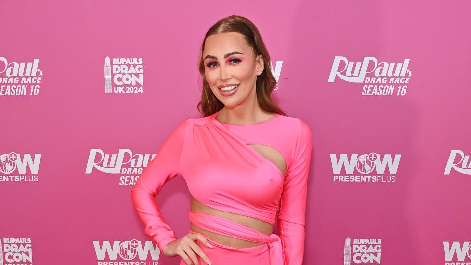 LONDON, ENGLAND - JANUARY 13: Ella Morgan attends the launch of RuPaul's DragCon 2024 at ExCel London on January 13, 2024 in London, England. RuPaul's DragCon is brought to you by the producers of RuPaul's Drag Race, World of Wonder, and takes place from 13-14 January 2024. (Photo by Dave Benett/Getty Images for World of Wonder Productions)