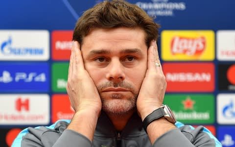 The writing already appeared to be on the wall with a series of press conference comments made by Pochettino - Credit: GETTY IMAGES