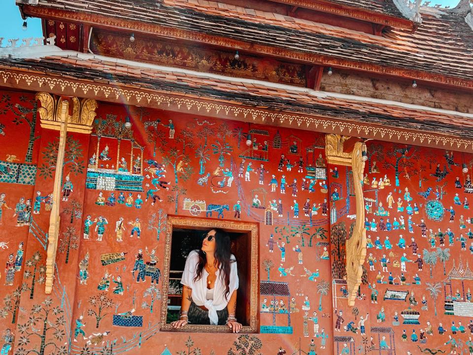 Kate Boardman in Luang Prabang, Laos.