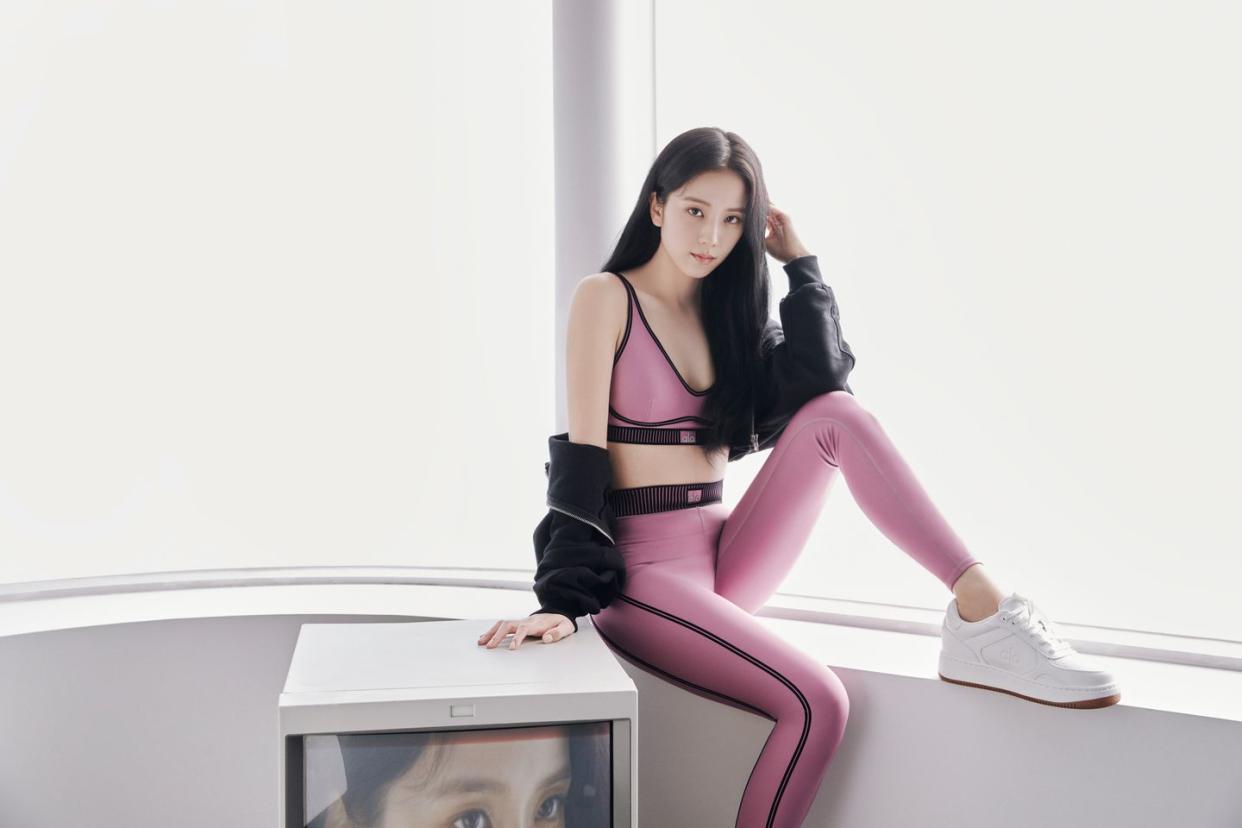 blackpink jisoo alo yoga spring 2024 campaign