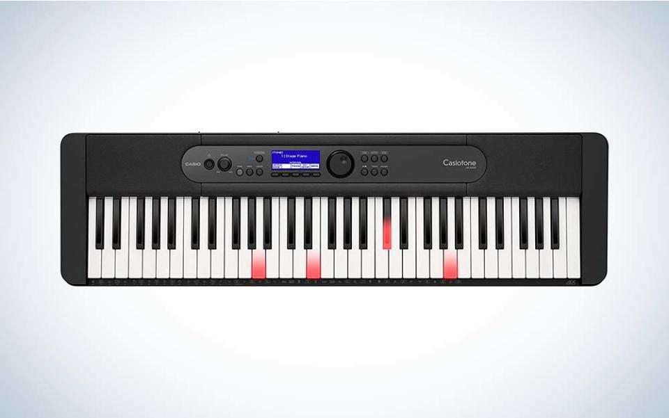 Casiotone LK-S450 is the best keyboard for beginners overall.