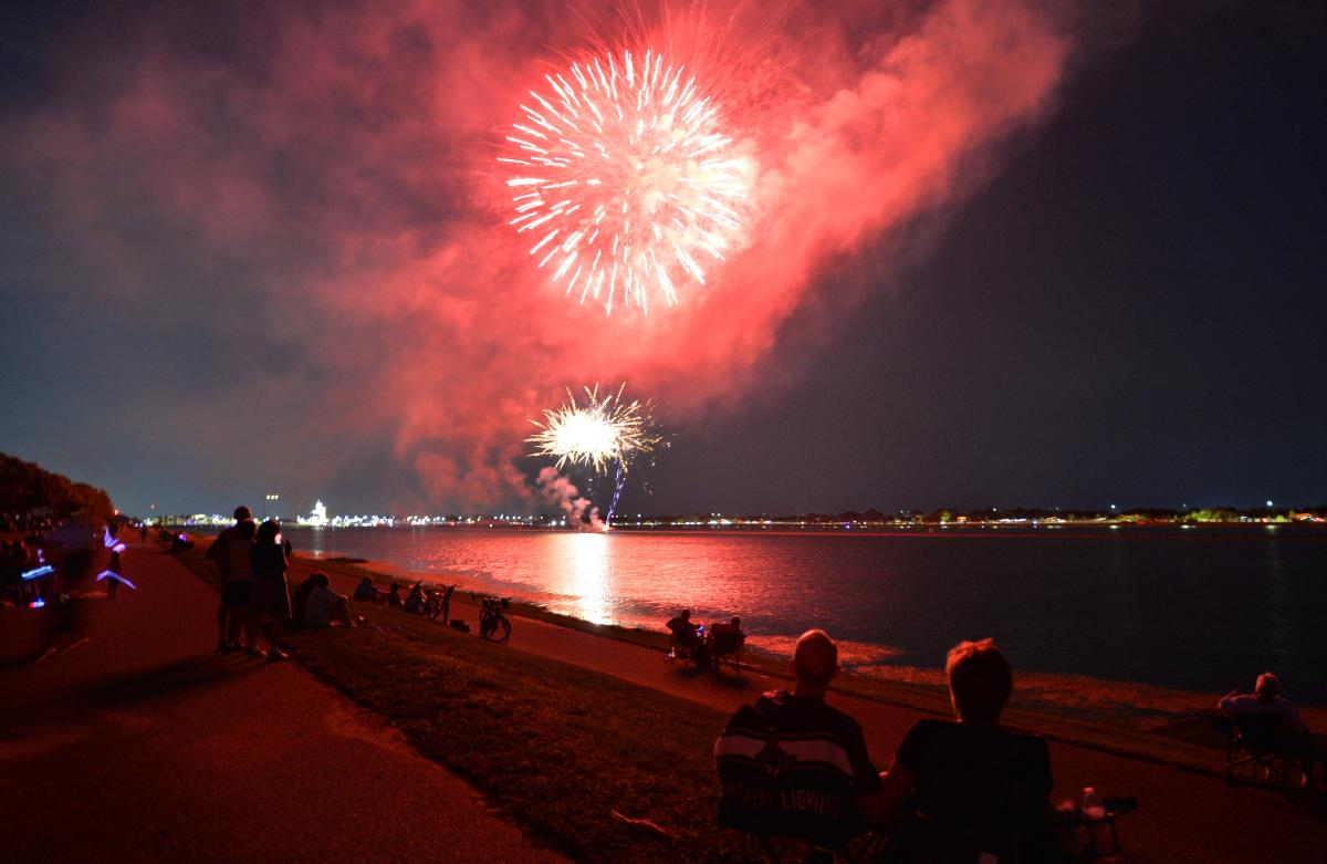 Fourth of July kicks off early with Fireworks on the Lake at Nathan