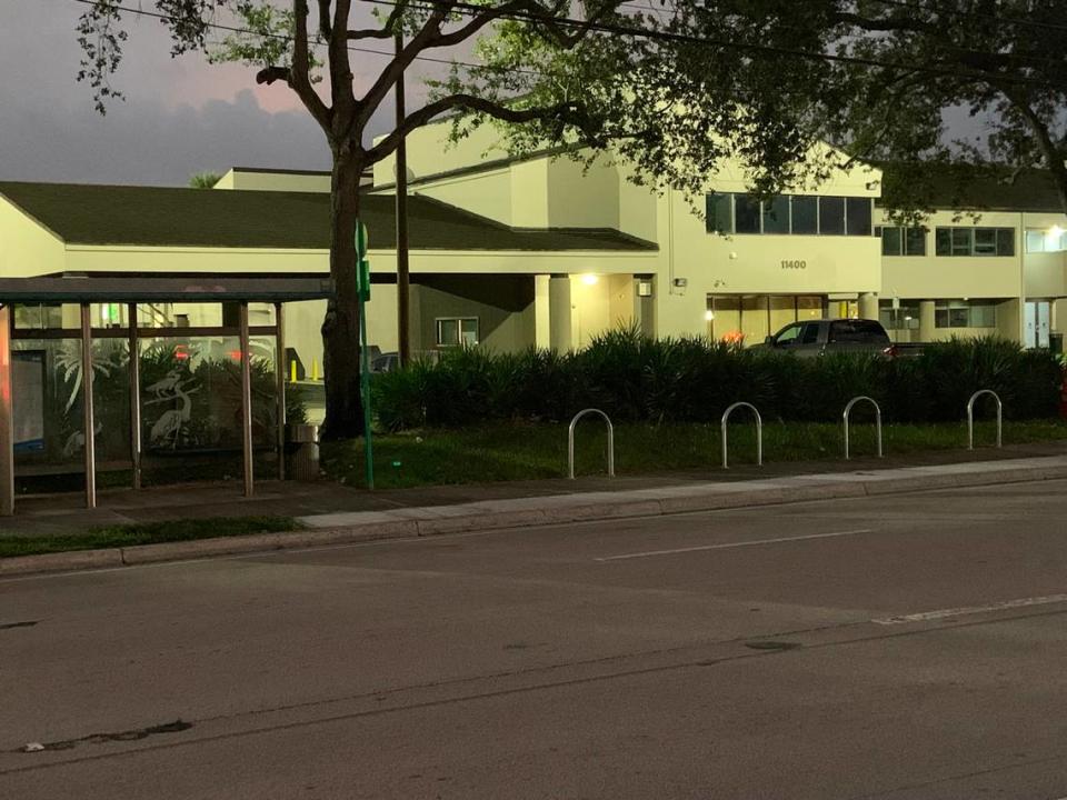 The Kendall office building to which the U.S. Department of Labor moved its Wage and Hour Division. Note the close proximity of the bus stop. The Acting Secretary of Labor did.