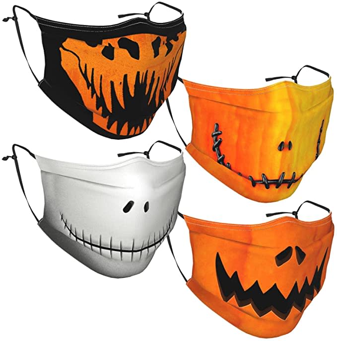 Yawhevg Happy Halloween Face Masks