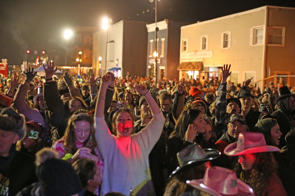 Thousands turned out in Port Clinton to welcome 2023 with the city's famous Walleye Drop.