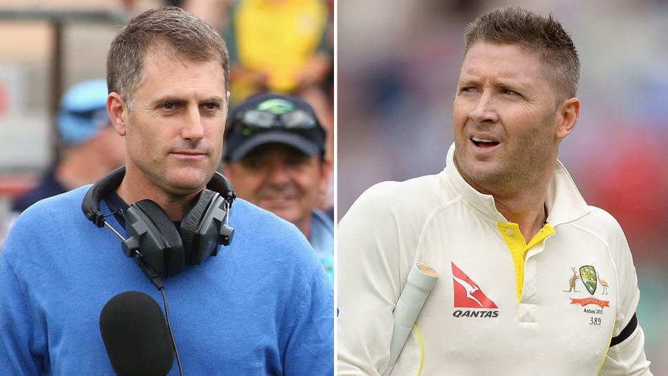 Simon Katich has renewed his feud with Michael Clarke. Pic: Getty