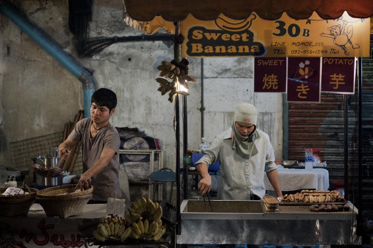 They sell everything from noodle soup to sex toys, but Bangkok's famed street hawkers are now facing a crackdown as authorities struggle to make space for pedestrians on the crowded pavements