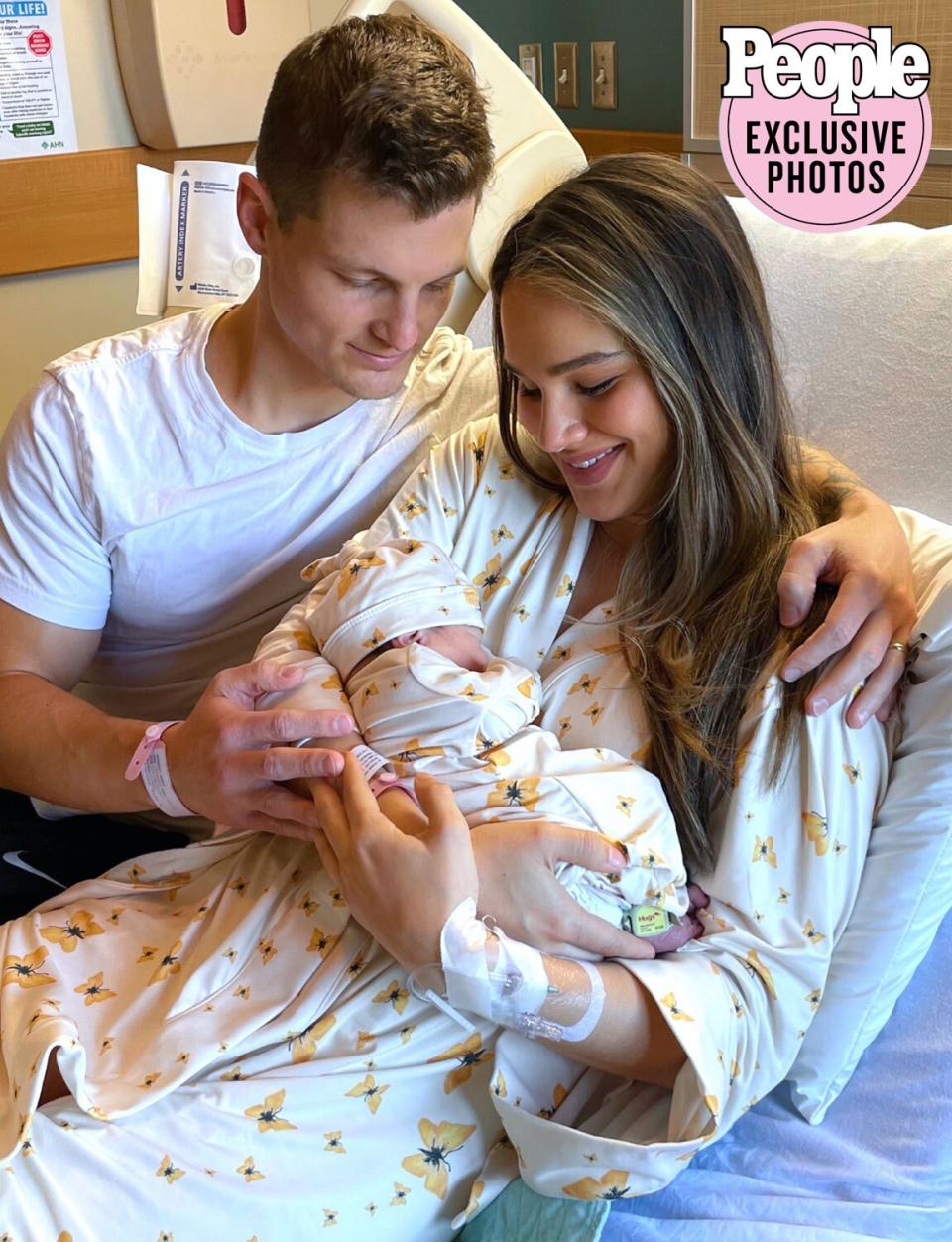 Josh and Abbie Herbert Welcome First Baby