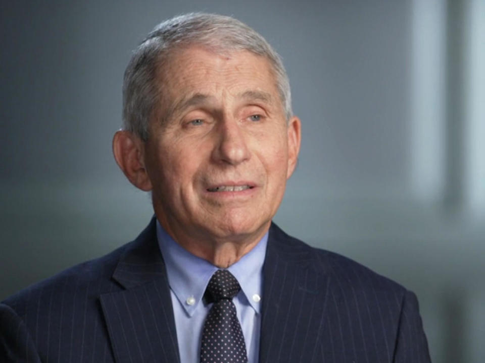 Dr. Anthony Fauci, chief medical advisor of the Biden administration. / Credit: CBS News