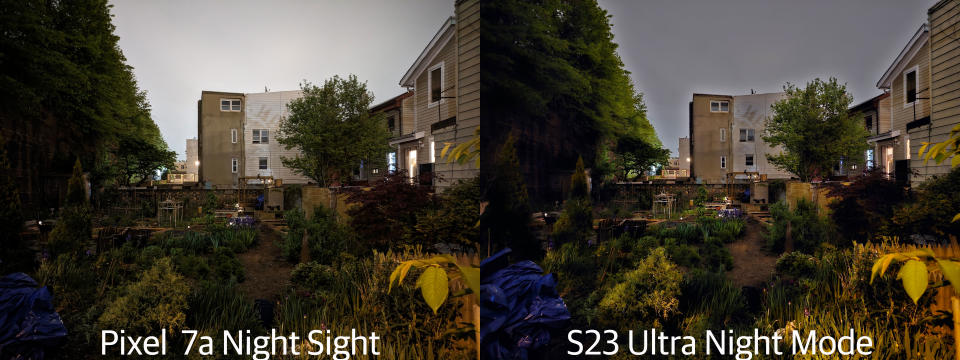 <p>Google's Night Sight mode is so good is allows more affordable phones like the Pixel 7a to keep up with flagship handsets such as the S23 Ultra.</p>
