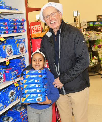 <p>Courtesy of The Jay Fund</p> Tom Coughlin, Camila Izaguirre