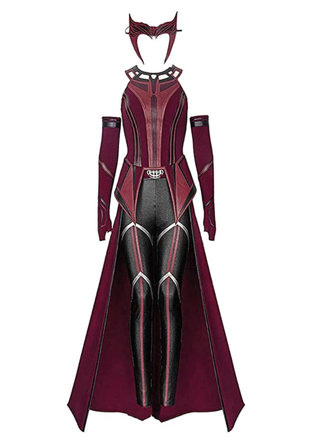 Wanda Maximoff Scarlet Witch Marvel MCU  Scarlet witch halloween costume,  Marvel halloween costumes, Scarlet witch costume