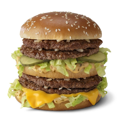 Double Big Mac from McDonalds