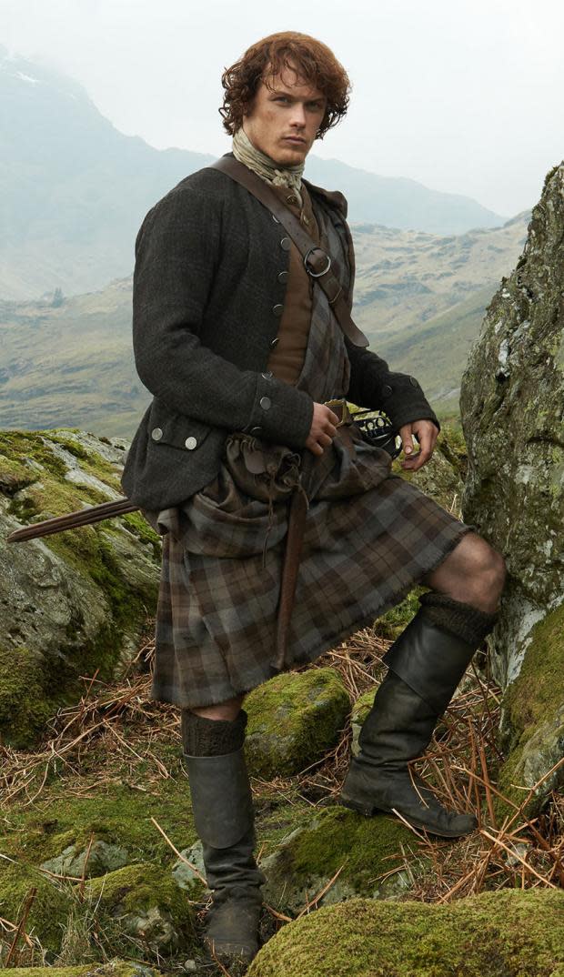 Glasgow Times: Sam Heughan ins Outlander Season 1
