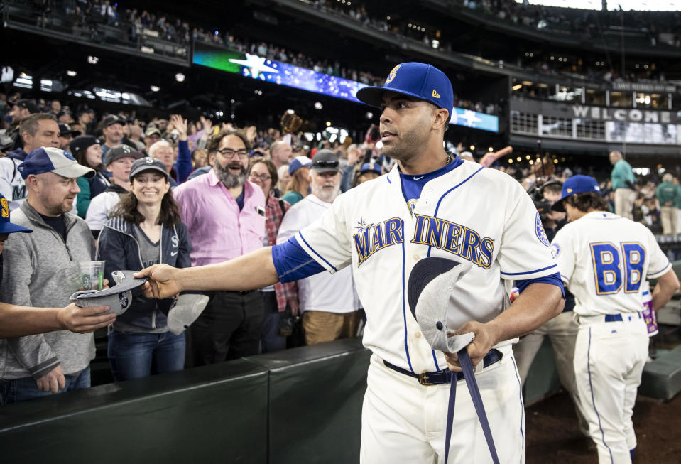 Nelson Cruz has averaged more than 40 home runs over the past five seasons. (Getty Images)