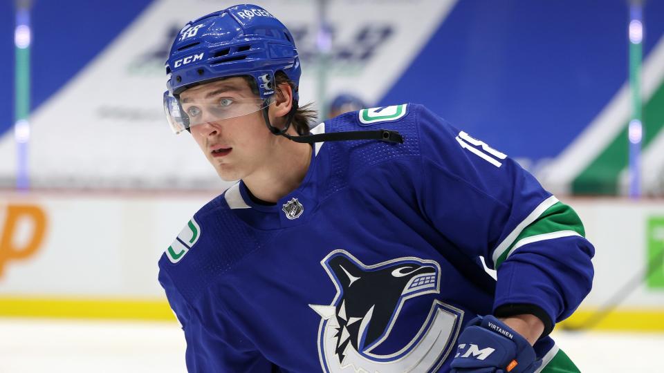 Jake Virtanen has been formally charged with one count of sexual assault. (Getty)