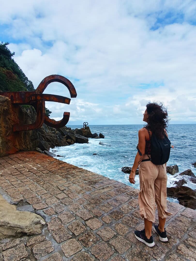 Rocío dejó su trabajo ideal para recorrer el mundo