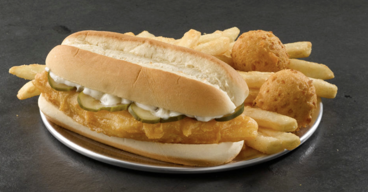 long john silvers wild alaska pollock sandwich