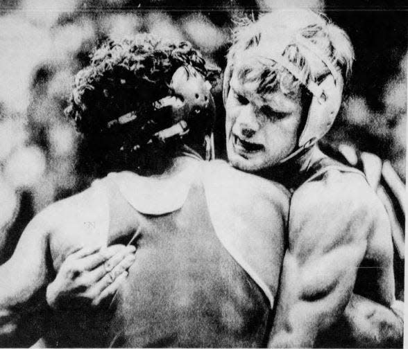 Joe Gibbons became the fourth four-timer, but the first to win his four titles across two different schools. He won his first two at Waterloo Columbus, in 1978-79, then won his last two at Ames, in 1980-81.