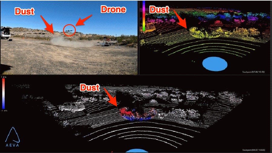 A annotated still of the animation shows how the Kinematic Navigation and Cartography Knapsack (KNaCK) shows terrain.