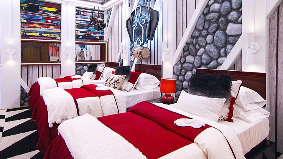 First Look at Celebrity Big Brother's Contemporary Swiss Chalet House – See The Bedrooms