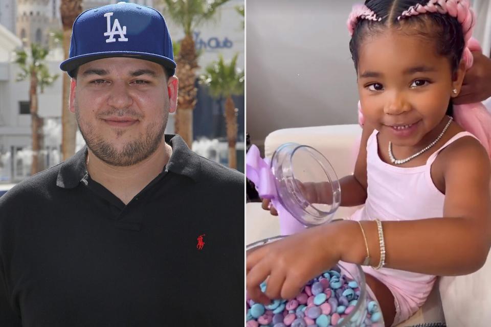 Rob Kardashian, True Thompson