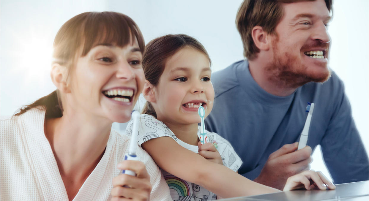 The number one Oral-B electric toothbrush is now on sale on Amazon. (Getty Images)