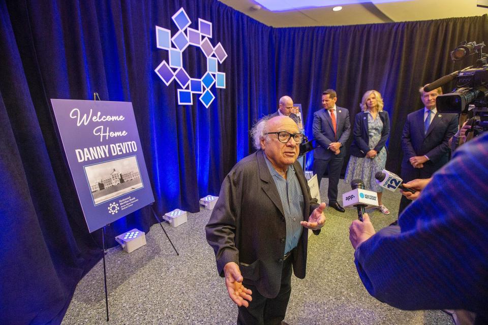 Danny DeVito makes a $500,000 donation to Jersey Shore University Medical Center on July 10, 2023.