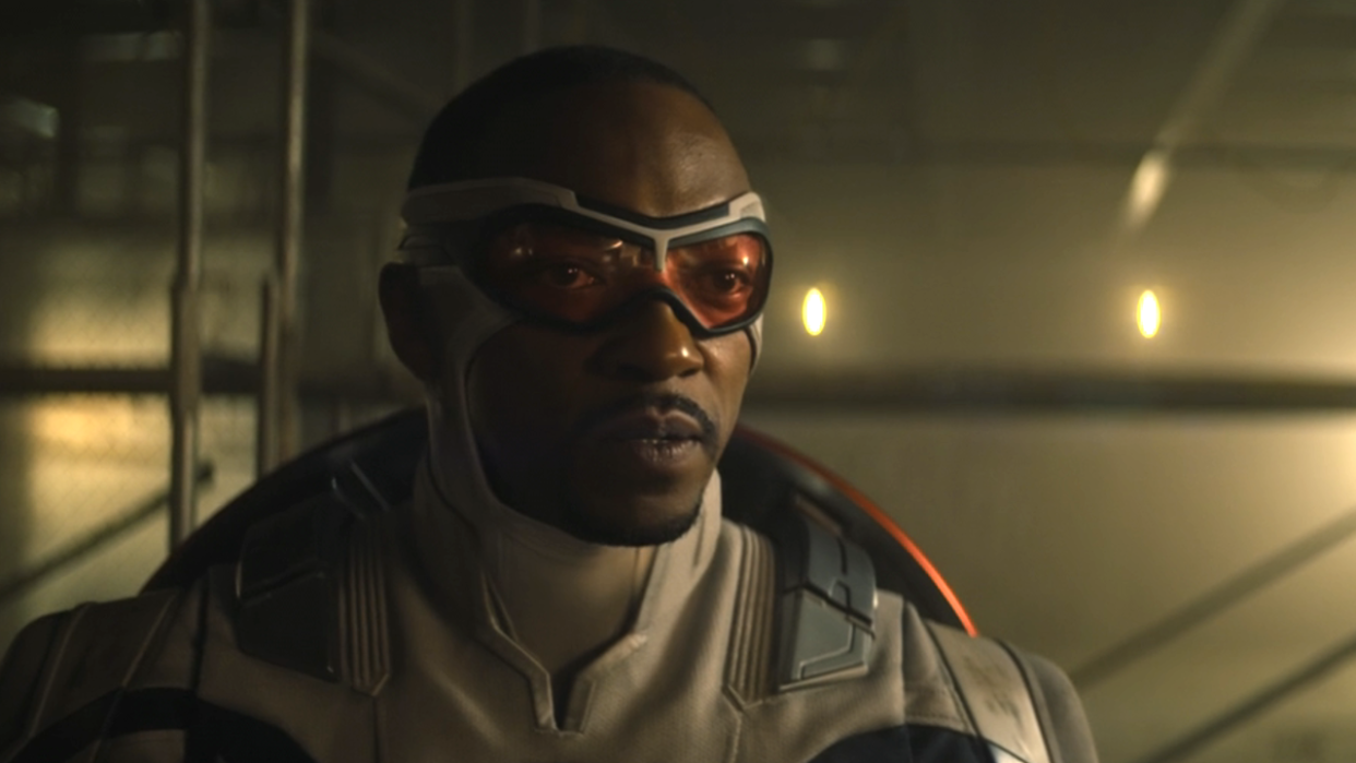  Anthony Mackie as Captain America in The Falcon and The Winter Soldier 