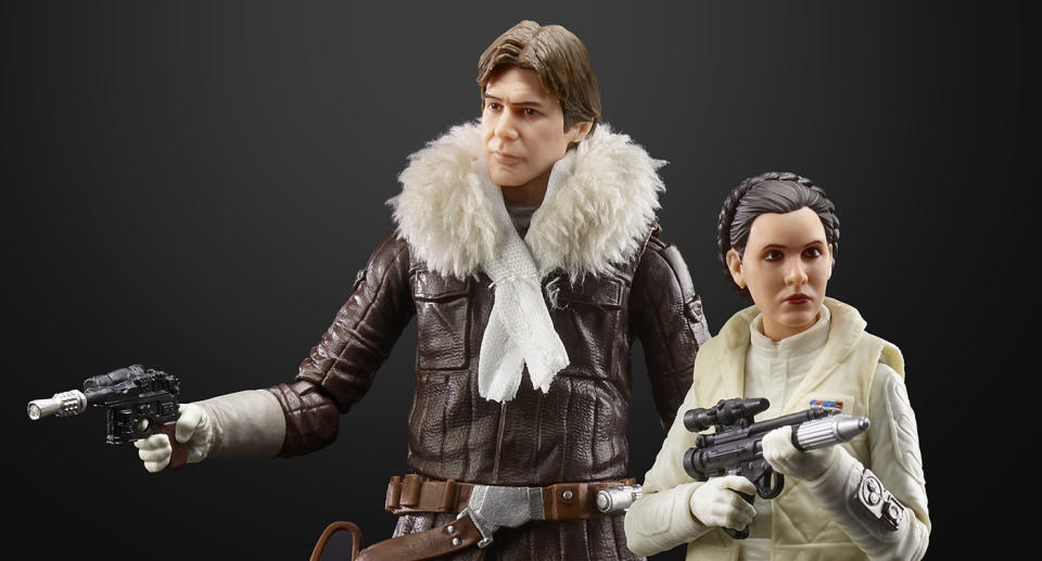 These new, 6-inch scale figures from THE BLACK SERIES include exquisite features and decoration and embody the quality and realism that STAR WARS devotees love. (Hasbro)