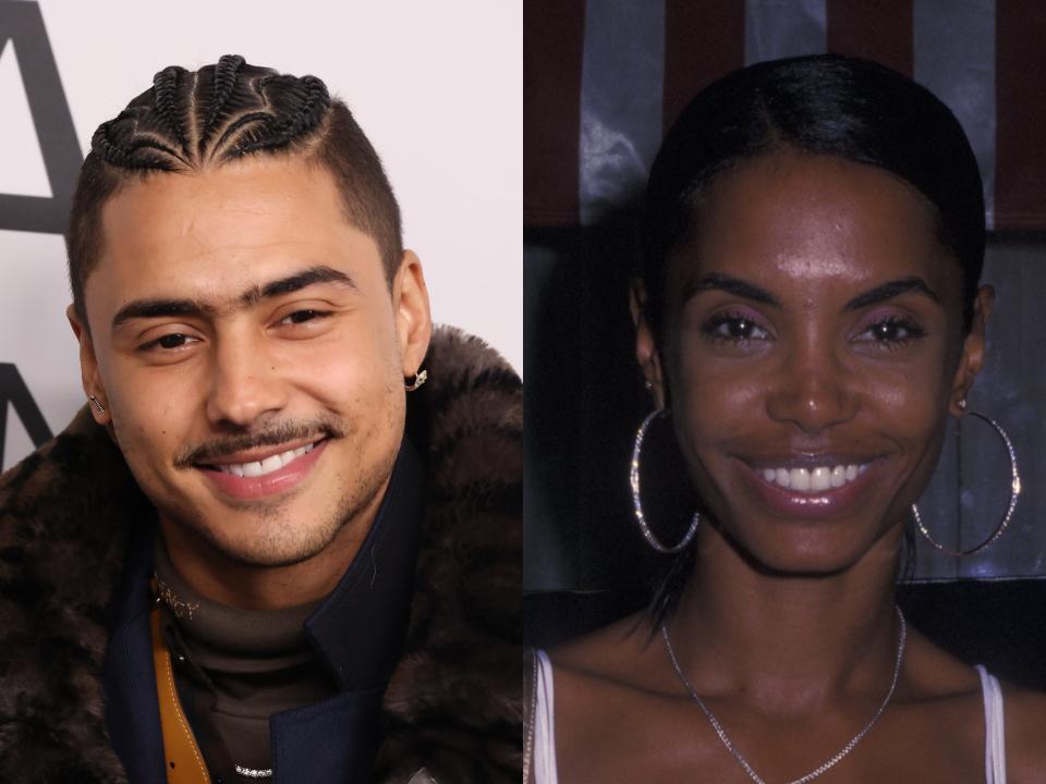 Quincy Combs Kim Porter mother and son
