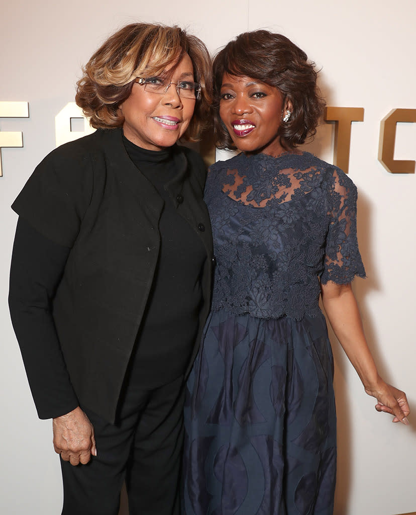 Diahann Carroll and Alfre Woodard