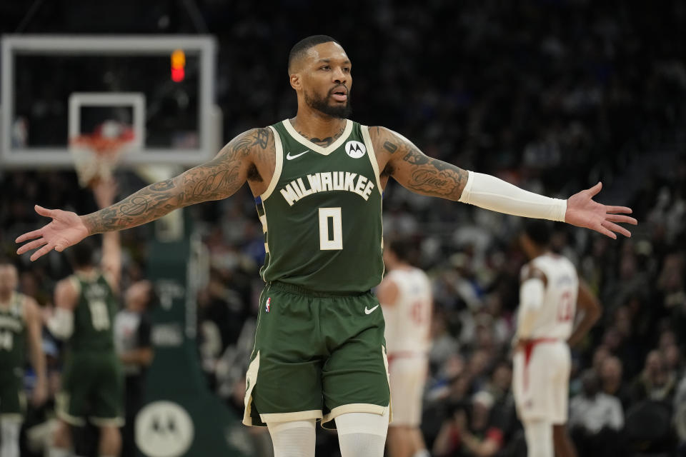 Damian Lillard und die Bucks haben nach der All-Star-Pause nun sechs Spiele gewonnen.