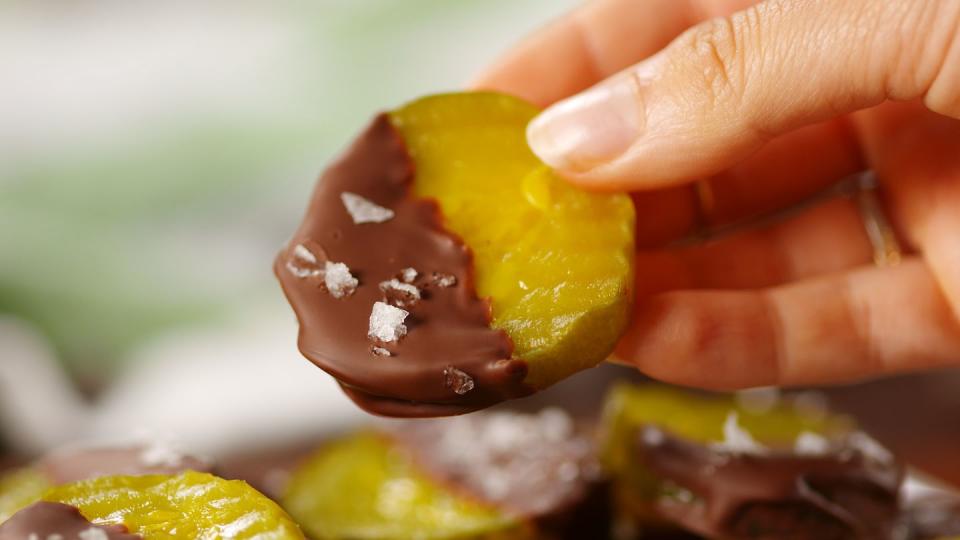 chocolate pickles horizontal