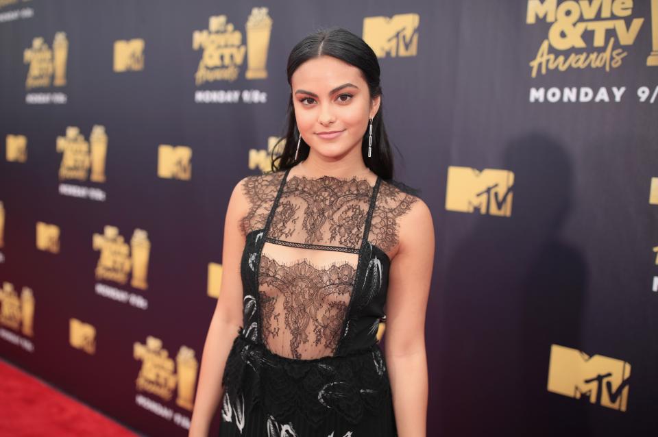 <p>Cutouts, sheer skirts, and crop tops galore took prominence on the MTV Movie & TV Awards red carpet. Here, the 10 sexiest, nakedest looks from the big night.</p>