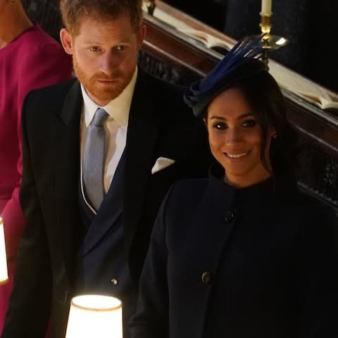 The Duke and Duchess of Sussex - Credit: AFP