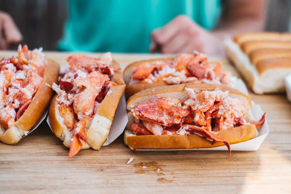 Luke's Lobster opened on Bowen's Wharf in Newport last month with a takeout window.
